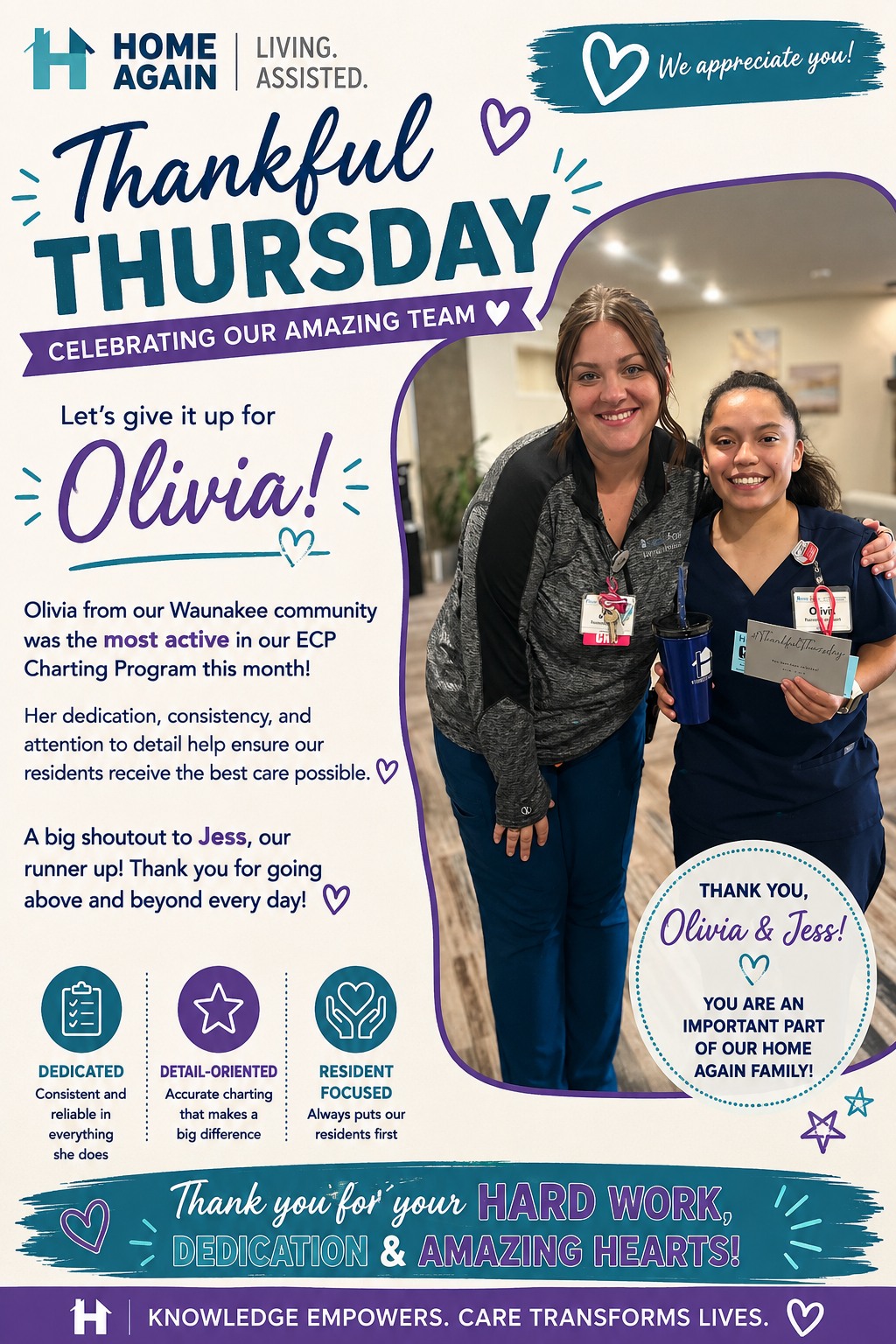 Olivia & Jess · Waunakee